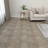 Tablas de piso Vidaxl autoadhesivo 55 st 5.11 m² PVC Gray