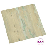 Vidaxl Floorboards Self -Adhesive 55 ST 5.11 M² PVC Lysebrun