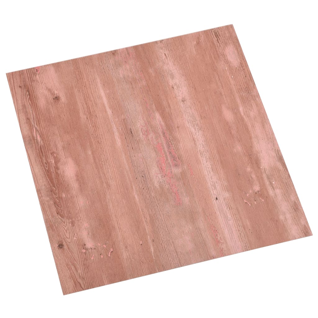 Vidaxl Floorboards Self -Adhesive 55 ST 5,11 m² PVC Red