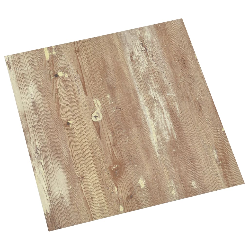 Vidaxl Floorboards Self -adhesive 55 st 5.11 m² PVC Brown