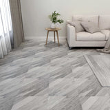 Vidaxl talne deske samopredmetne 55 ST 5,11 m² PVC Striped Grey