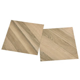 Planchers de plancher vidaxl auto-adhésif 55 ST 5,11 m² en PVC brun rayé