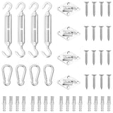 VidaXL 12-piece awning accessories set Stainless steel