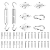 VidaXL 8-piece awning accessories set stainless steel