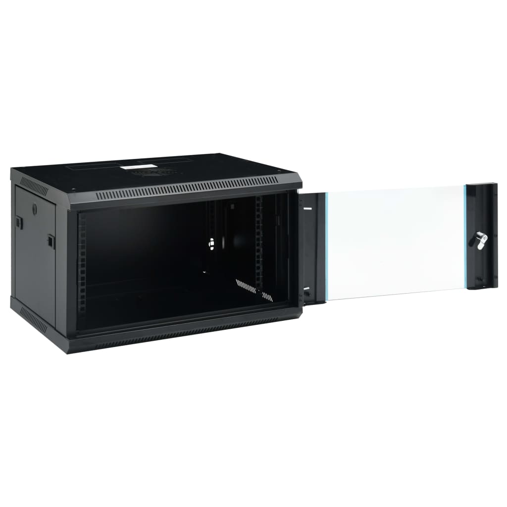 Vidaxl Network Cabinet per sul muro 6H 19 IP20 600x450x375 mm