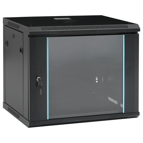 Armoire de réseau Vidaxl pour sur le mur 9 h 19 ip20 600x450x510 mm
