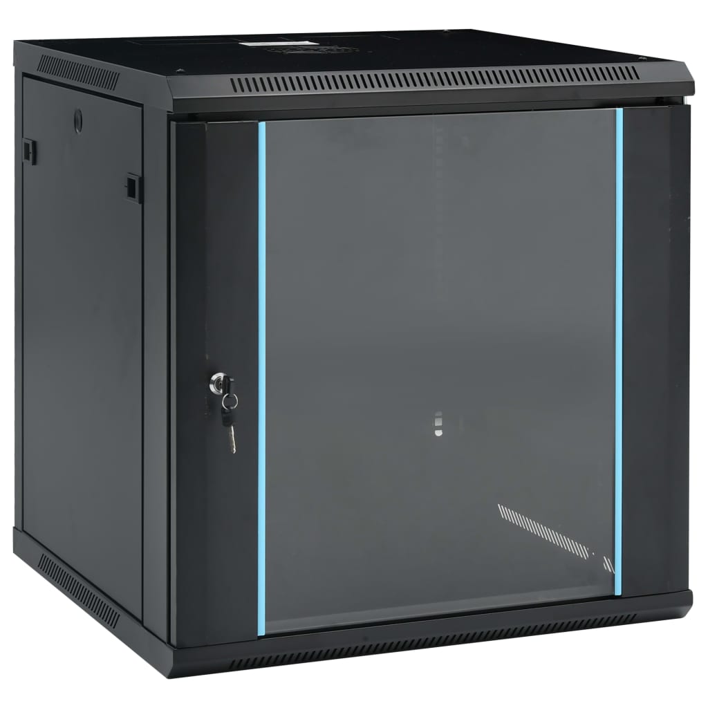 VIDAXL -Netzwerkschrank für an der Wand 12H 19 IP20 600x600x640 mm