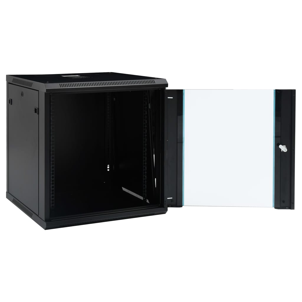 Vidaxl Netzwierk Cabinet fir op der Mauer 12h 19 ip20 600x600x640 mm