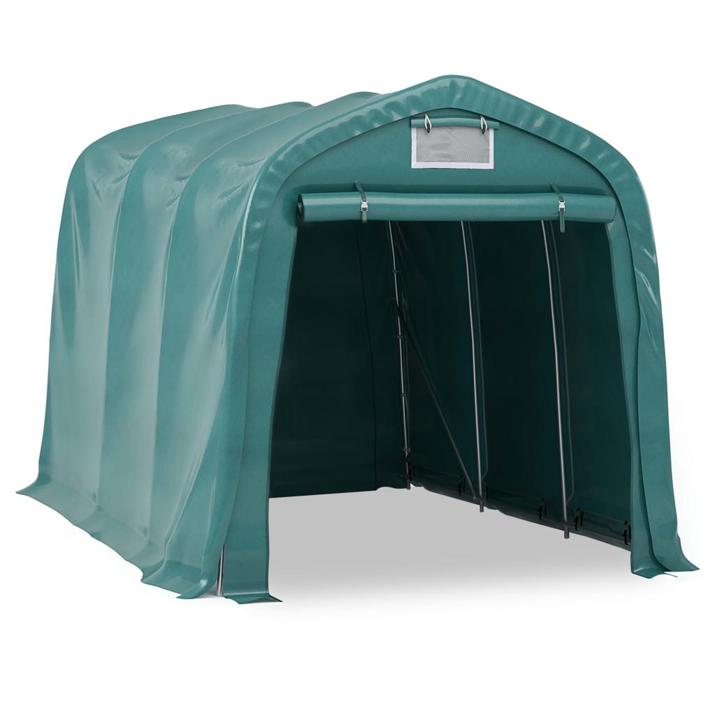 Vidaxl Garage Tent 2.4x3,6 M PVC verde