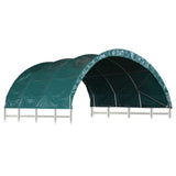 Vidaxl Veetent 3.7x3.7 M PVC Green