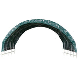 Vidaxl Veetent 3.7x3.7 M PVC Green