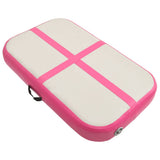 Mat de gymnastique Vidaxl avec pompe gonflable 60x100x10 cm PVC rose
