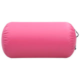 Rôle de la gymnastique Vidaxl avec pompe gonflable 120x90 cm PVC rose