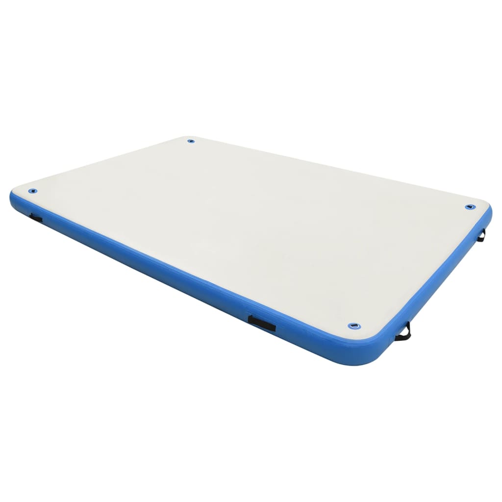 Vidaxl facilement gonflable 300x150x15 cm bleu et blanc