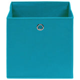 Boîtes de rangement Vidaxl 4 PCS 28x28x28 cm Bébé de tissu non tissé
