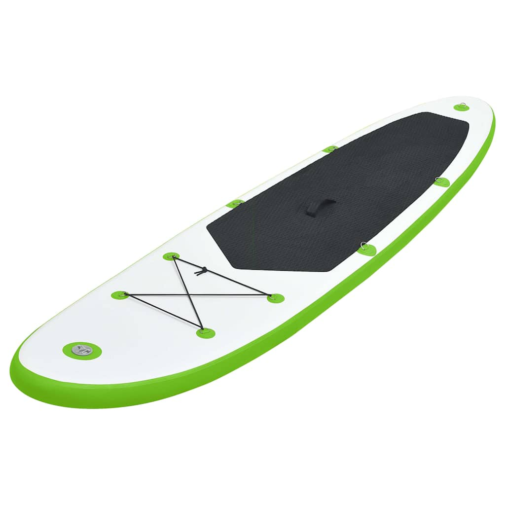 Vidaxl Stand-Up Paddleboard nadmuchiwany zielony i biały