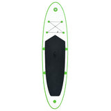 Vidaxl Stand-Up paddleboard inflatable green and white