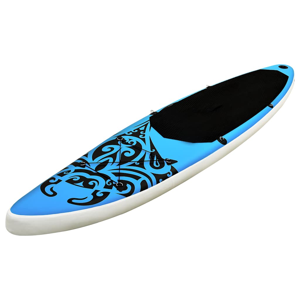 Vidaxl stand up paddleboard Set gonflable 305x76x15 cm bleu