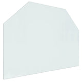 Vidaxl Glass Plate Foyer hexagonal 80x60 cm