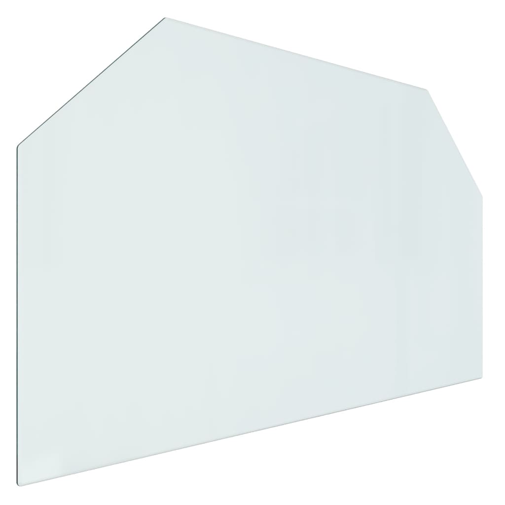 Vidaxl Glass Plate Foyer hexagonal 100x60 cm