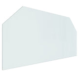 Vidaxl Glass Plate Frelplace Hexagonal 120x60 cm