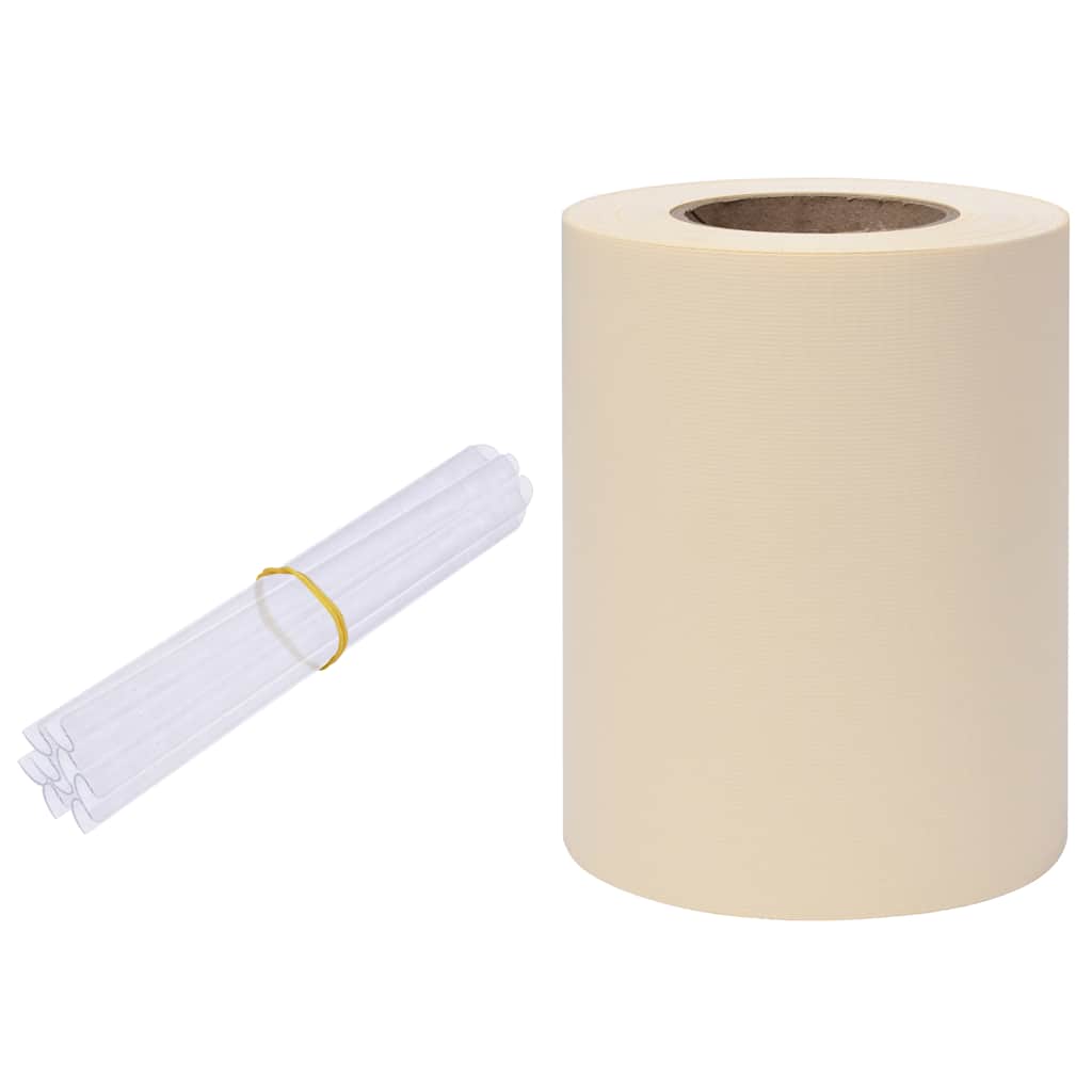 Écran de jardin Vidaxl 35x0.19 M PVC CRAME
