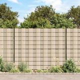 Vidaxl Garden Screen 70x0,19 m PVC krém -