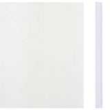 Écran de jardin vidaxl 35x0.19 m PVC blanc