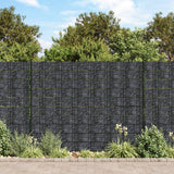 Vidaxl Garden screens 4 st 35x0.19 m PVC Gray