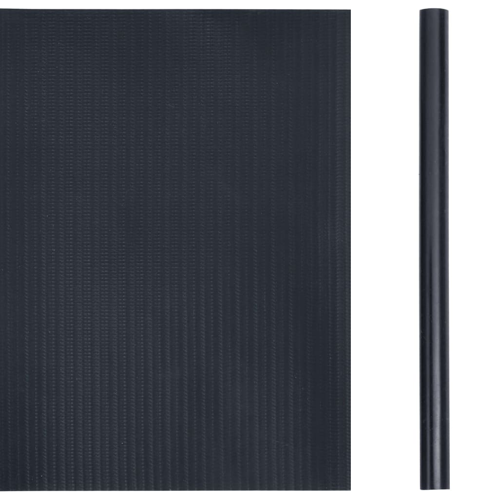 Vidaxl Garden Screen 35x0,19 m PVC Mat Dark Grey