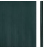Vidaxl Garden Screen 35x0.19 M PVC Matgroen