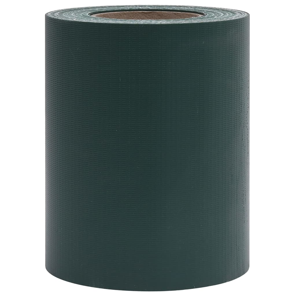 Vidaxl garden screens 4 st 35x0.19 m PVC Mat green