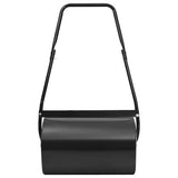 Rouleau à gazon Vidaxl 50 l 63 cm noir