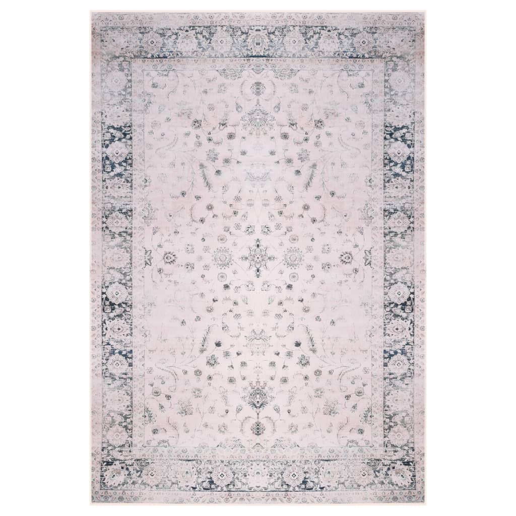 VidaXL tapis avec imprimé 120x160 cm tissu multicolore