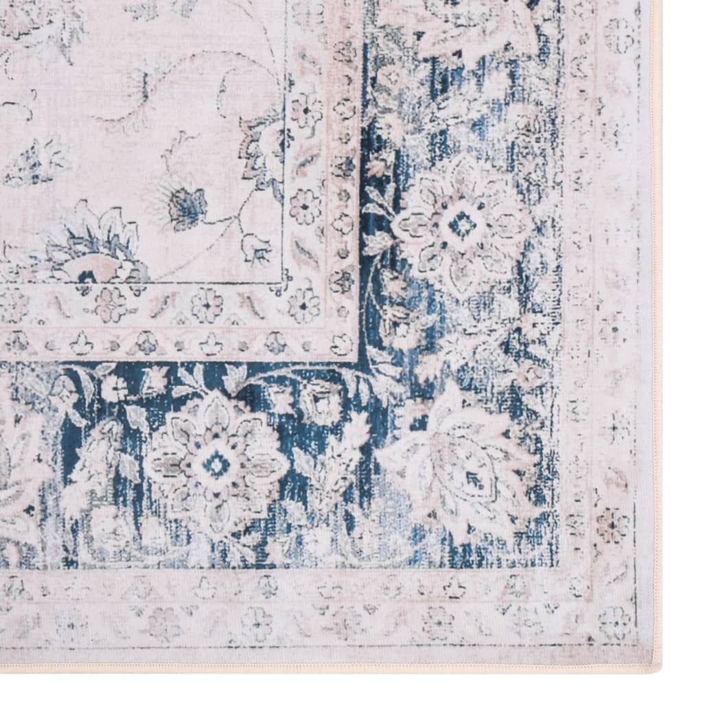 VidaXL tapis avec imprimé 120x160 cm tissu multicolore