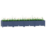 Vidaxl Planter élevé 160x40x23 cm en polypropylène