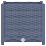 Planteur Vidaxl surélevé 40x40x38 cm en polypropylène