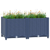 INSTERT PLANTER VIDAXL 80X40X38 CM Polypropylène