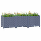 Vidaxl Planter huet 120x4x38 cm Polypropylen opgehuewen