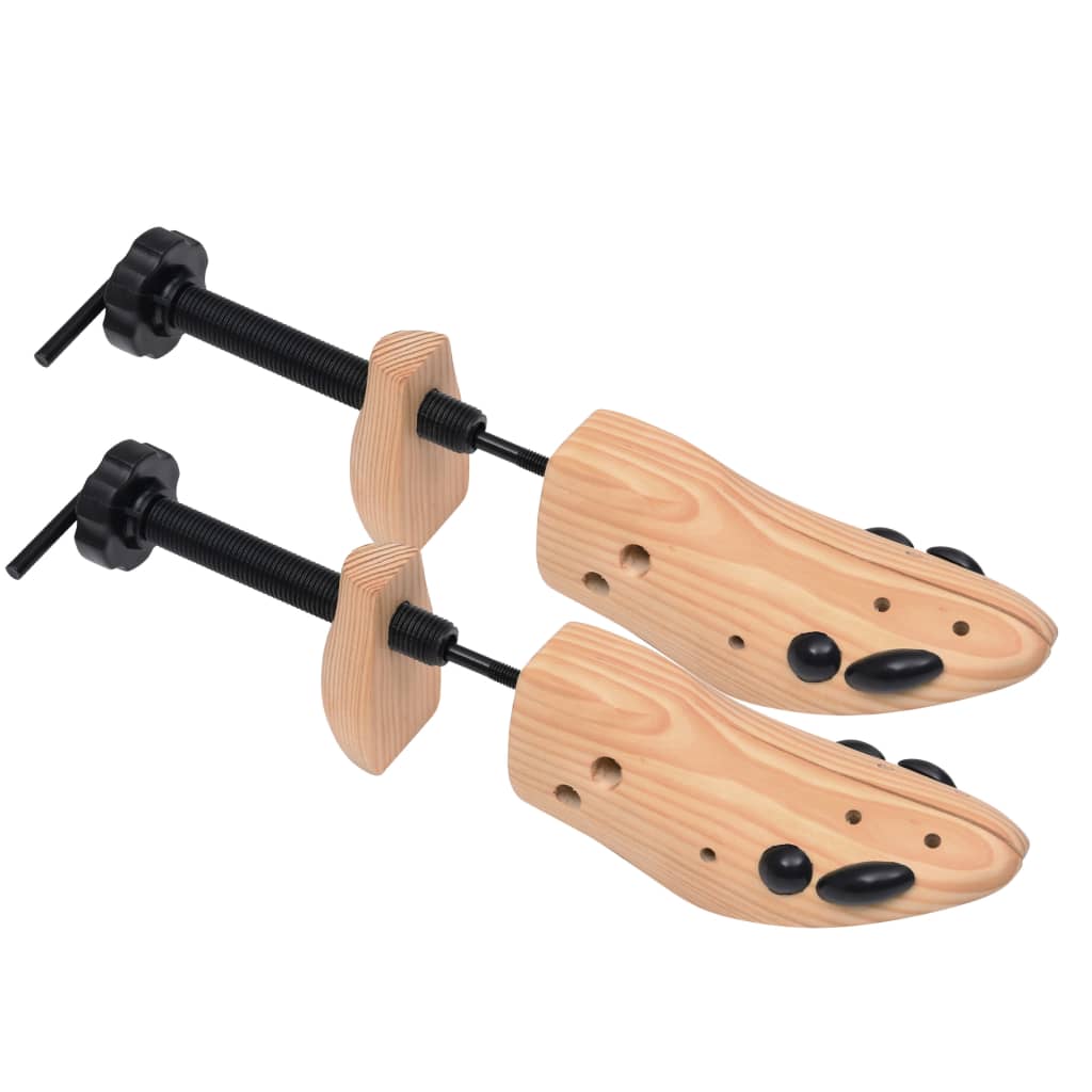 Vidaxl Shoe Spanners Size 36-40 Solid pine