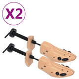 Vidaxl Schong Spanner 2 Puer Gréisst 36-40 zolidd Péng