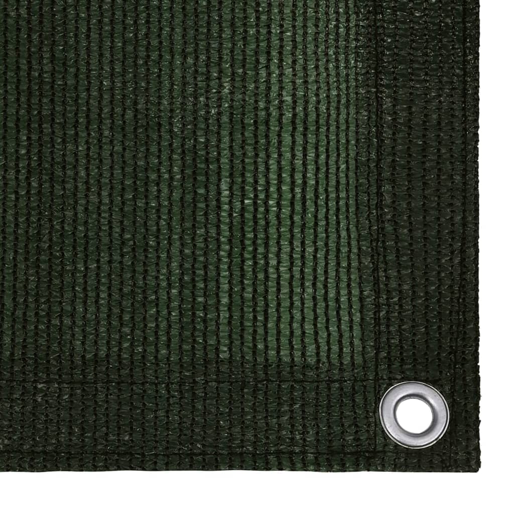 Tapis de tente Vidaxl 400x600 cm vert foncé