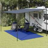 Vidaxl tent carpet 250x400 cm blue