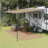 Tapis de tente Vidaxl 250x400 cm taupe