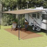 Vidaxl tent carpet 250x550 cm Taupe