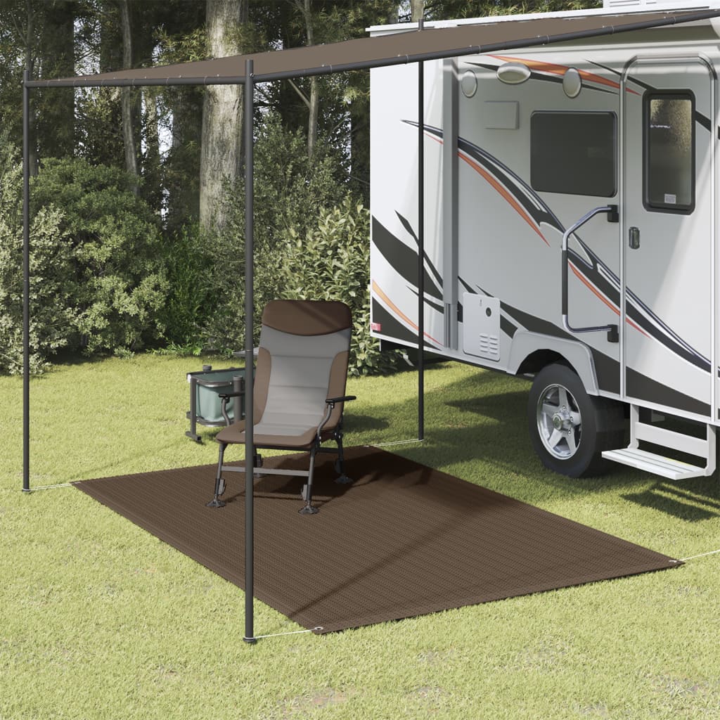 Tappeto tenda Vidaxl 250x350 cm marrone