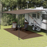 Tappeto tenda Vidaxl 250x550 cm marrone