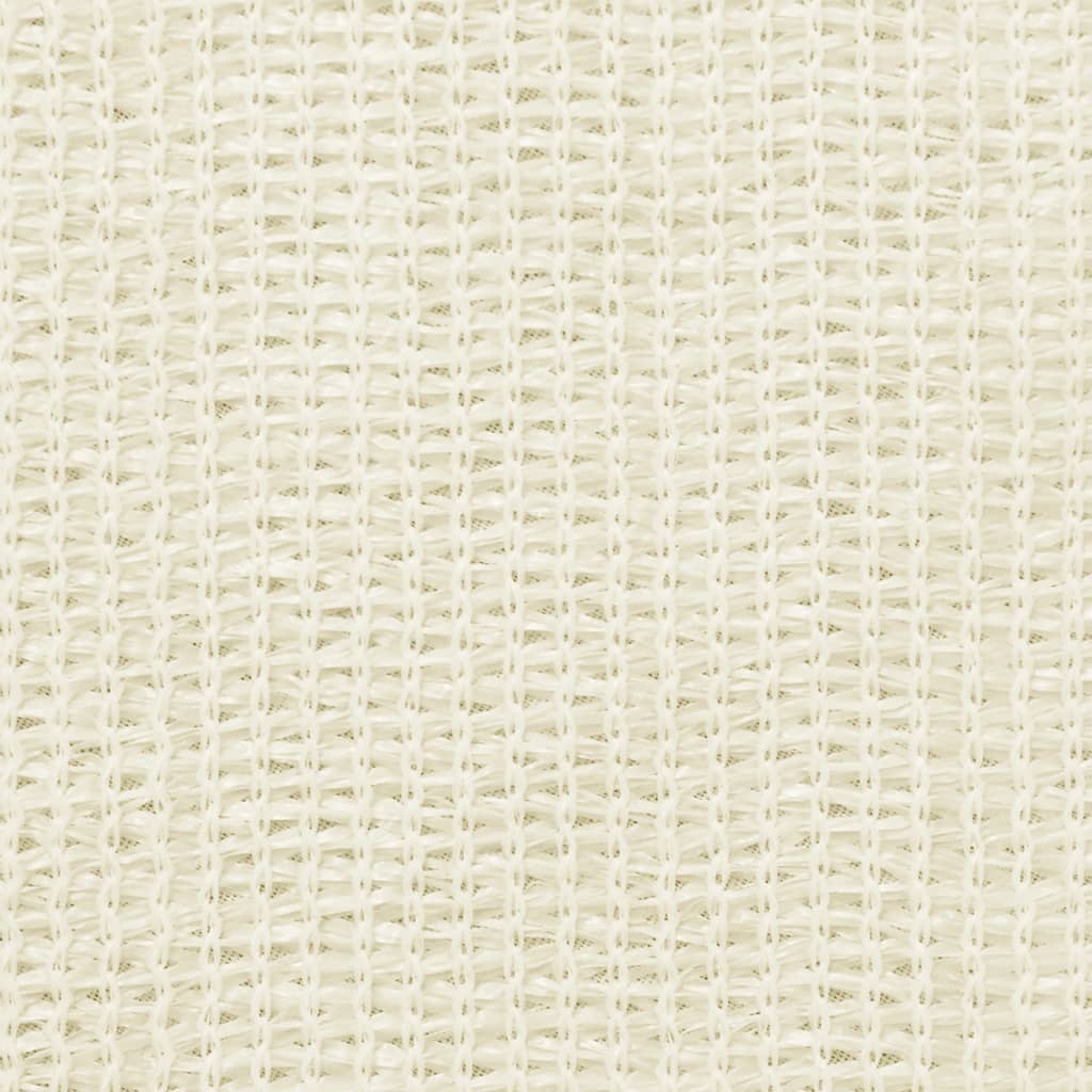Écran de balcon Vidaxl 120x300 cm Crème HDPE -Colored