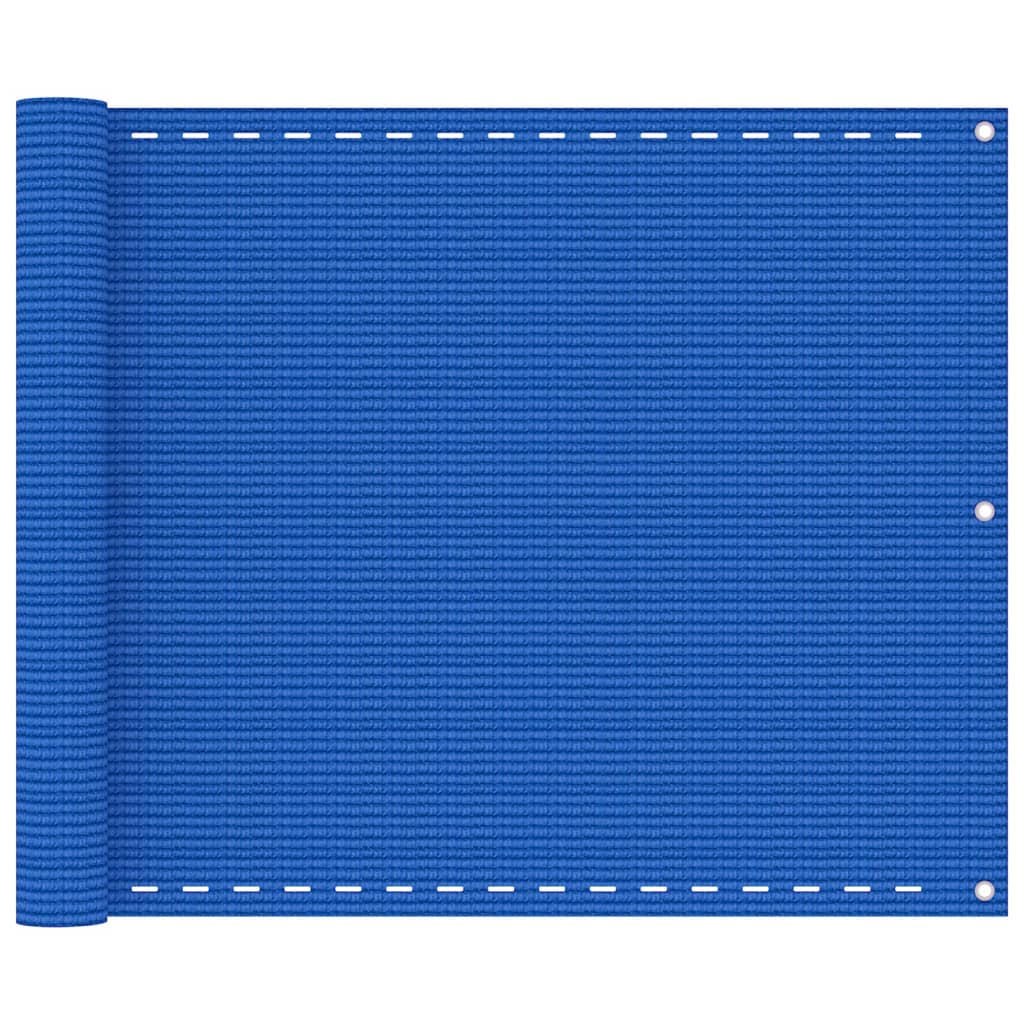 Vidaxl Balcony screen 75x400 cm HDPE Blue