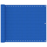 Vidaxl Balcony screen 75x600 cm HDPE Blue